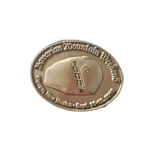 Bavarian Mountain Weekend Motorcycle Lapel Hat Tie Pin Badge Brooch New Mexico